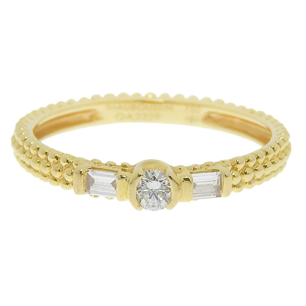 Yellow Gold Mauboussin Amour 18k Diamond EU49 US 5 Ring Band Gift (1 of 6)