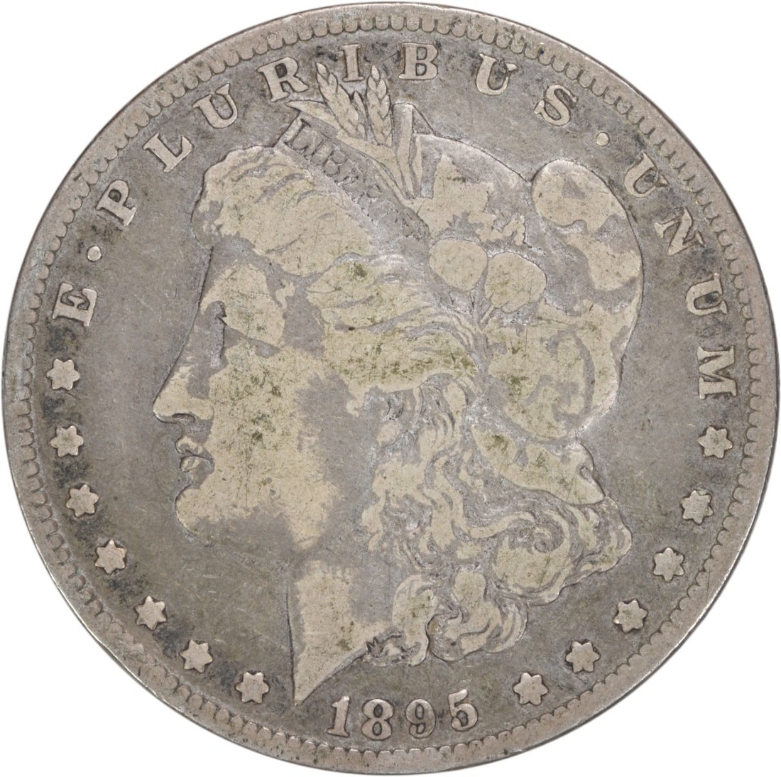 1895-O Morgan Silver Dollar VG Uncertified: 1895-O Morgan Silver Dollar VG Uncertified The 1895-O Morgan Silver Dollar is a circulated coin with a rich history, featuring the iconic design of George T. Morgan and a reeded edge. Made from 90%