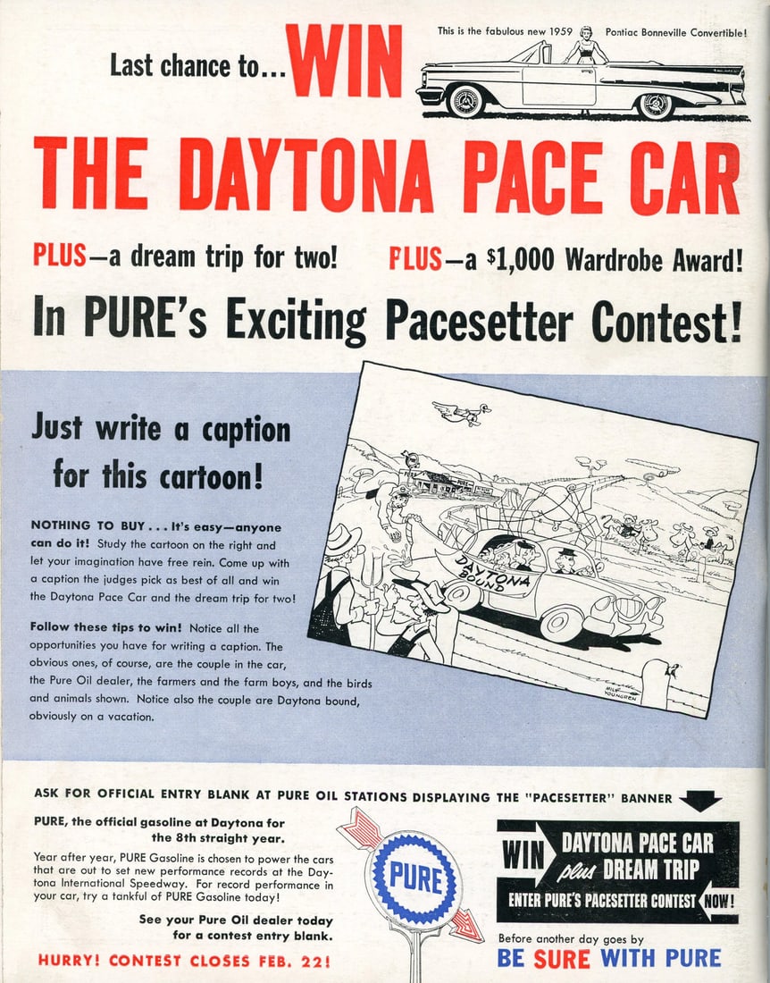 First Annual Daytona 500 Original Program - 2