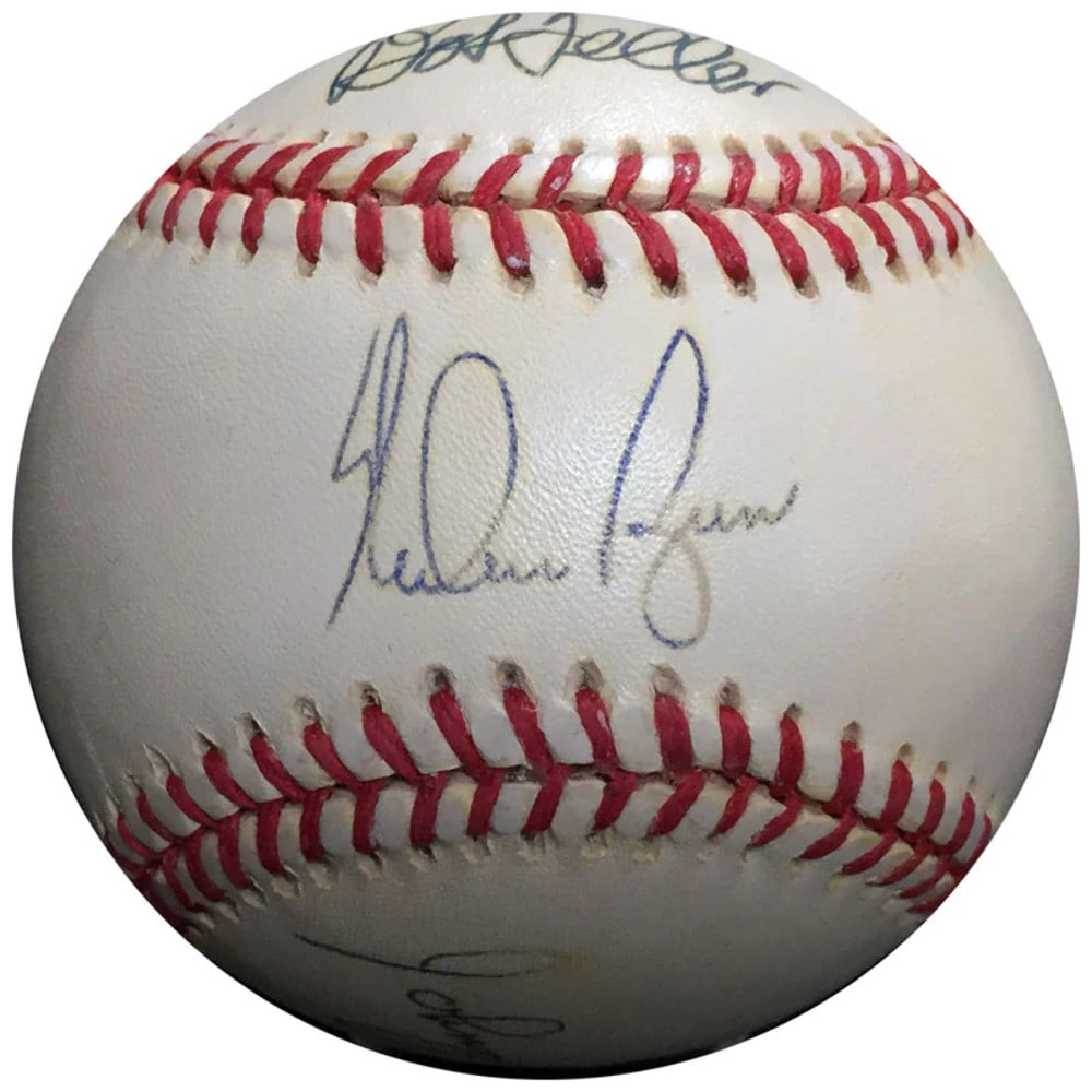 Autographed baseball with Nolan Ryan, Don Larsen & more by PSA (1 of 5)