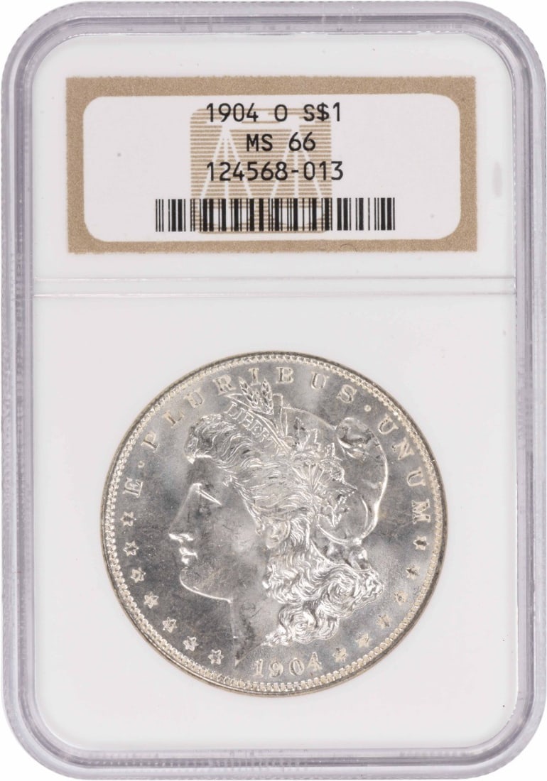 1904-O Morgan Silver Dollar MS66 NGC (1 of 1)