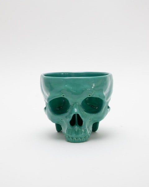 Turquoise Kazumichi Maruoka Ceramic Vessel Signed Unique Piece COA 2023 (1 of 2)
