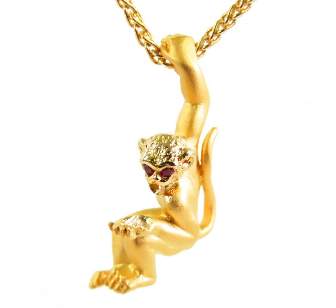 Carrera y Carrera Hanging Monkey 18k Yellow Gold Pendant Necklace Animal: Carrera y Carrera Hanging Monkey 18k Yellow Gold Pendant Necklace Animal Item Specifics: Pendant Shape: Monkey Closure: Lobster Occasion: Anniversary Birthday Christening Christmas Confirmation/Commun