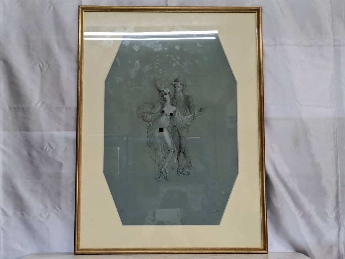 Leonor Fini Couple in Blue Etching Signed Limited Edition 113/ 125 Framed: Leonor Fini Couple in Blue Etching Signed Limited Edition 113/ 125 Framed Item Specifics: Unit Of Sale: Single Piece Artist: Leonor Fini Signed By: Leonor Fini Size: Medium Framing: Framed Region Of O