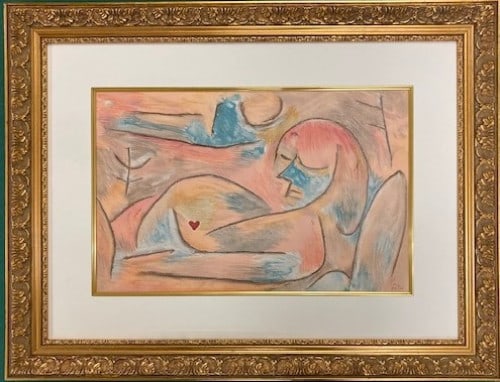 Paul Klee Winter Love Original Lithograph 1938 Signed Framed Collectible Art: Paul Klee Winter Love Original Lithograph 1938 Signed Framed Collectible Art Item Specifics: Unit Of Sale: Single Piece Artist: Paul Klee Signed By: Paul Klee Size: Large Signed: Yes Material: Paper