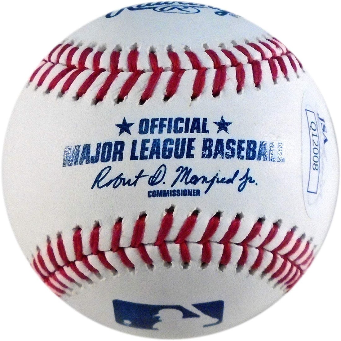 Robert Manfred Autographed Baseball (JSA) - 2