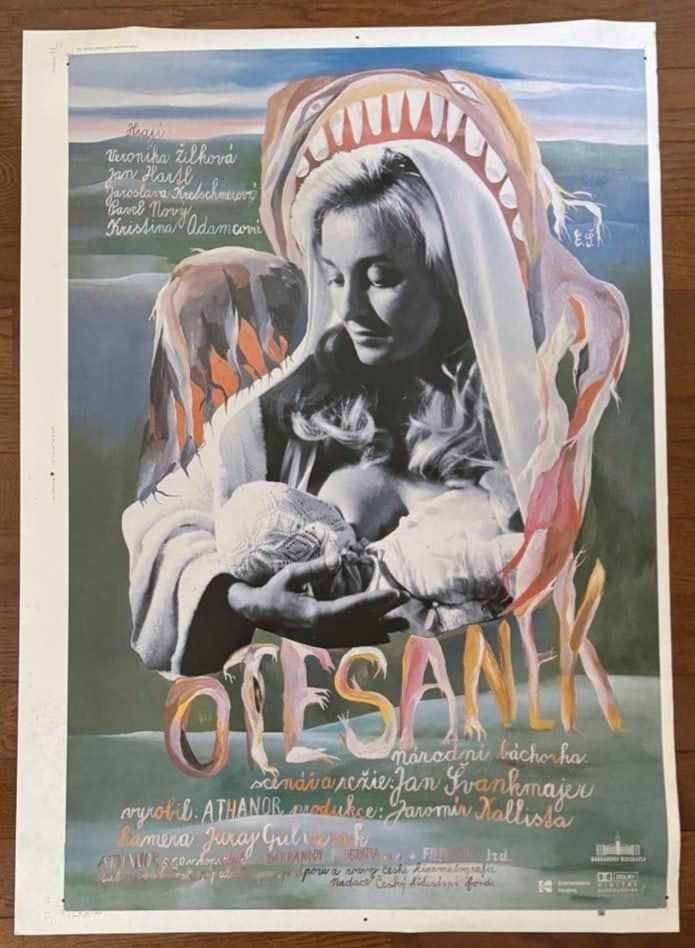 Jan Svankmajer Original Poster Otesanek Dated 2001 Pre Cut: Jan Svankmajer Original Poster Otesanek Dated 2001 Pre Cut Item Specifics: Unit Of Sale: Single Piece Artist: Jan Svankmajer Jan Svankmajer Image Orientation: Portrait Size: Medium Signed: No Period: 
