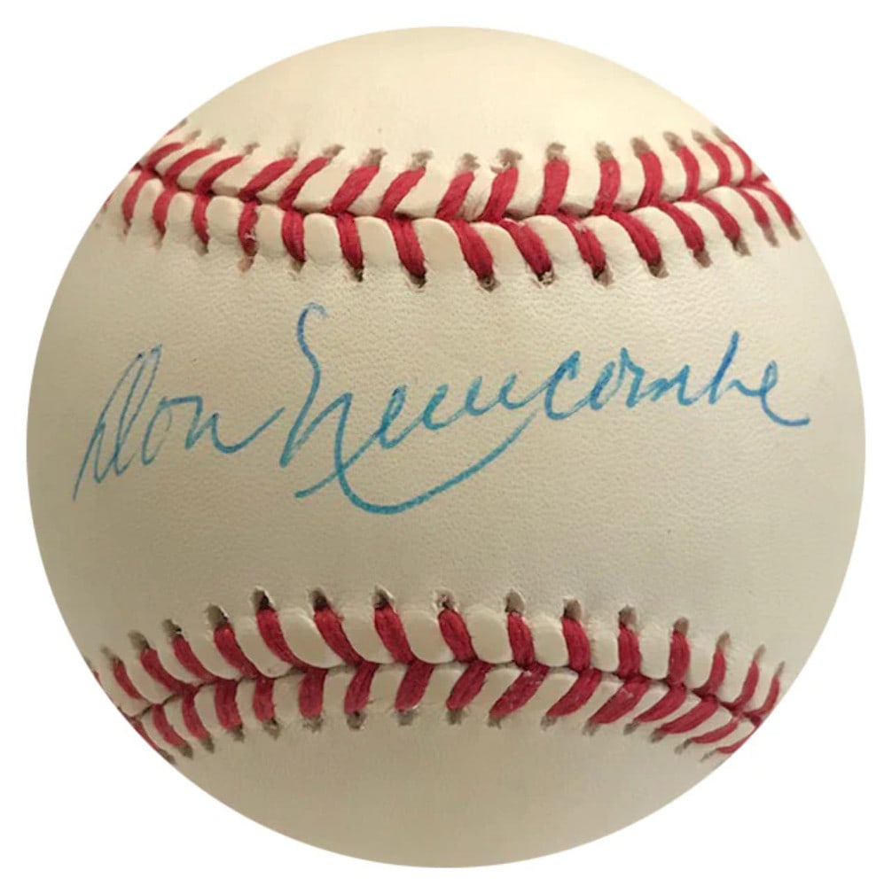 Don Newcombe Autographed Official National League Baseball (1 of 2)