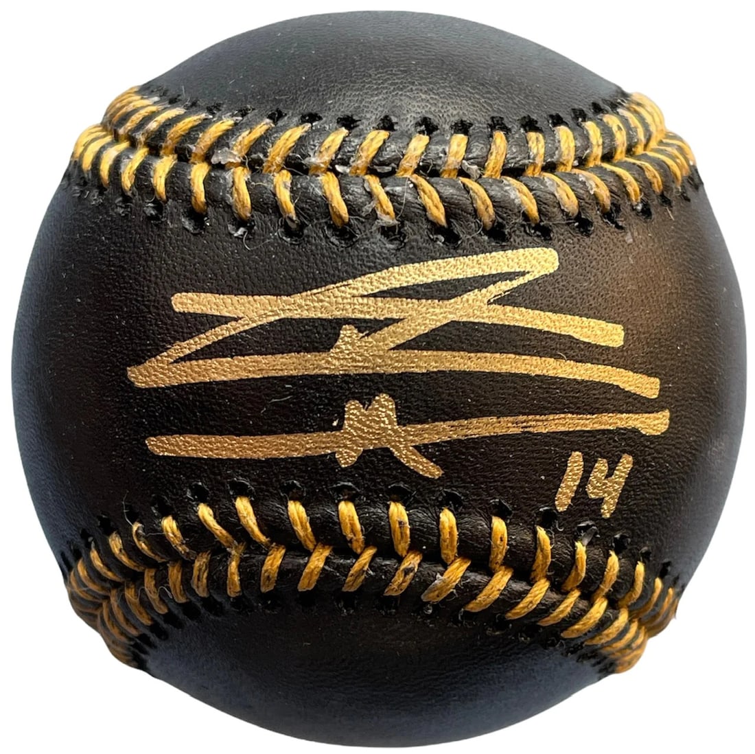 Official Autographed Baseball By Tyler Herro: Official Autographed Baseball By Tyler Herro Tyler Herro's sharpie signature across the sweetspot on an Official Robert Manfred baseball adds a touch of excitement to any sports fan's collection.