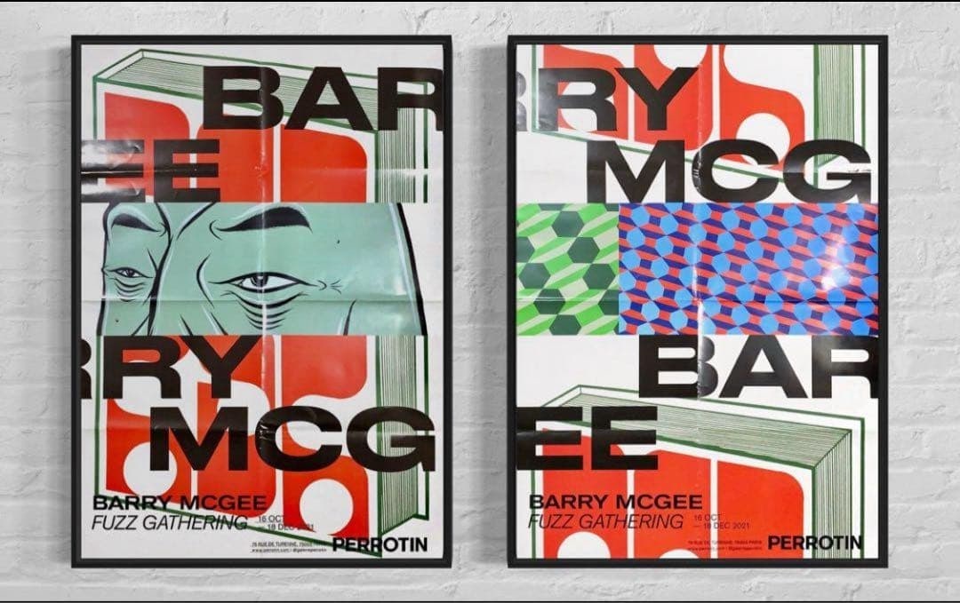 MCGEE BARRY PERROTIN LIMITED FUZZ GATHERING EXHIBITION POSTER 2021 Paris (1 of 3)