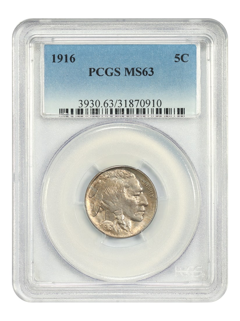 MS63 5C PCGS Buffalo Nickel: MS63 5C PCGS Buffalo Nickel MS63 5C PCGS Buffalo Nickel, certified by the prestigious Professional Coin Grading Service (PCGS) with a grade of 63, showcases exceptional detail and luster. This