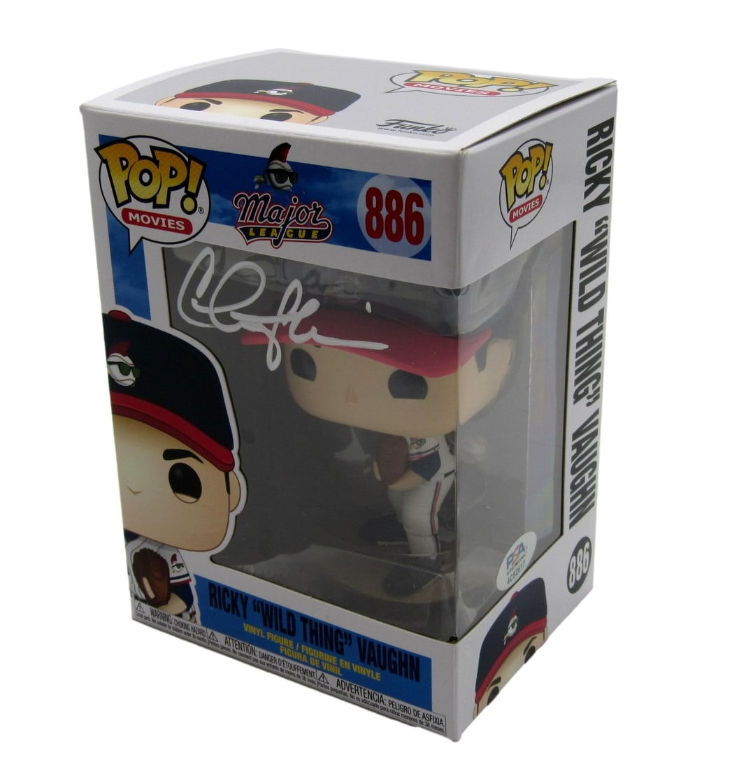 Charlie Sheen Signed/ Autographed "Major League" Funko #886 PSA/ DNA ITP 200183 (1 of 8)