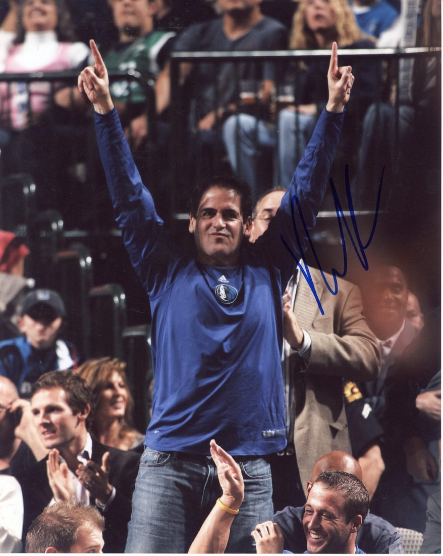 Mark Cuban Autographed 8x10 Photo: Mark Cuban Autographed 8x10 Photo Mark Cuban's sharpie signature adds a touch of authenticity to this 8x10 photo. Brought to you by Rich Altman, the item comes with a COA from . Item Specifics: Mark C