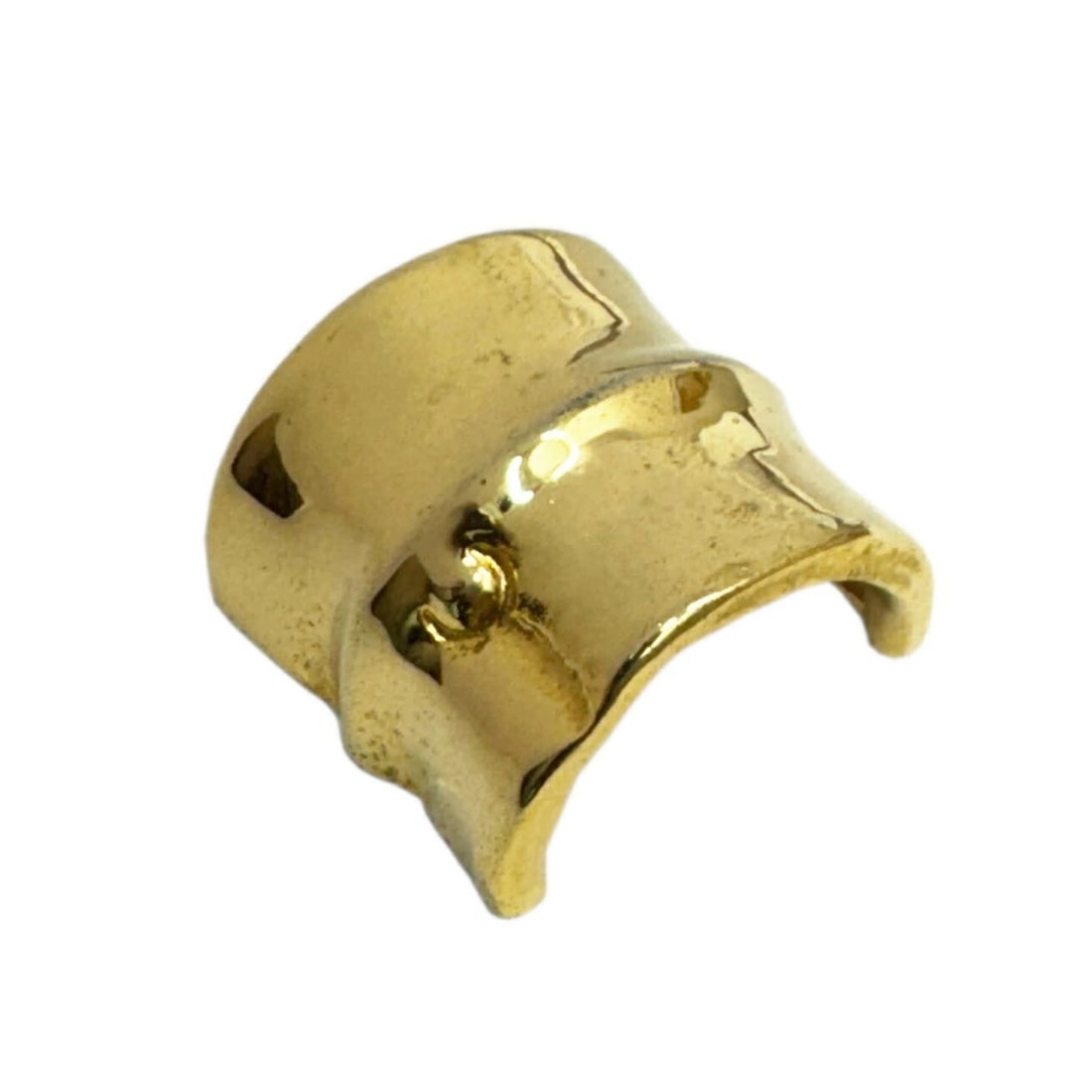 Metal Gold Vintage Scarf Ring Hermes Rare Tone Bamboo Motif: Metal Gold Vintage Scarf Ring Hermes Rare Tone Bamboo Motif Item Specifics: Brand: HERMES Personalize: No Type: Scarf Ring Color: Gold Style: Scarf ring Theme: Collier de chien Material: Metal Season: