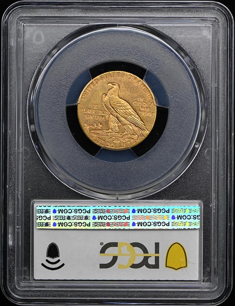 INDIAN HEAD $5 1908 PCGS MS64 - 2