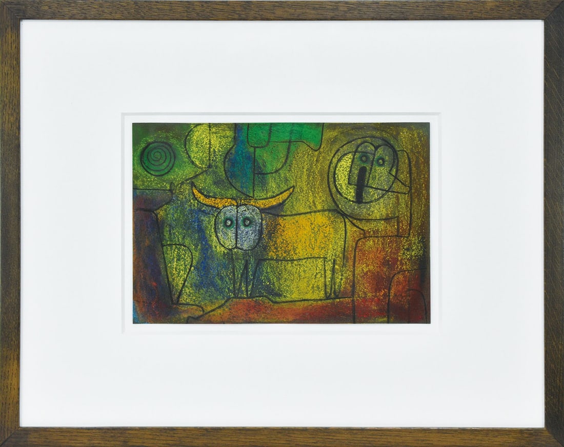 Koichi Tanikawa Animals in the Park 1997 Pastel Drawing Signed Framed: Koichi Tanikawa Animals in the Park 1997 Pastel Drawing Signed Framed Item Specifics: Artist: Koichi Tanikawa Subject: Animals in the Park Material: Pastel on paper Style: Japanese Size: 18.2 x 27 cm 