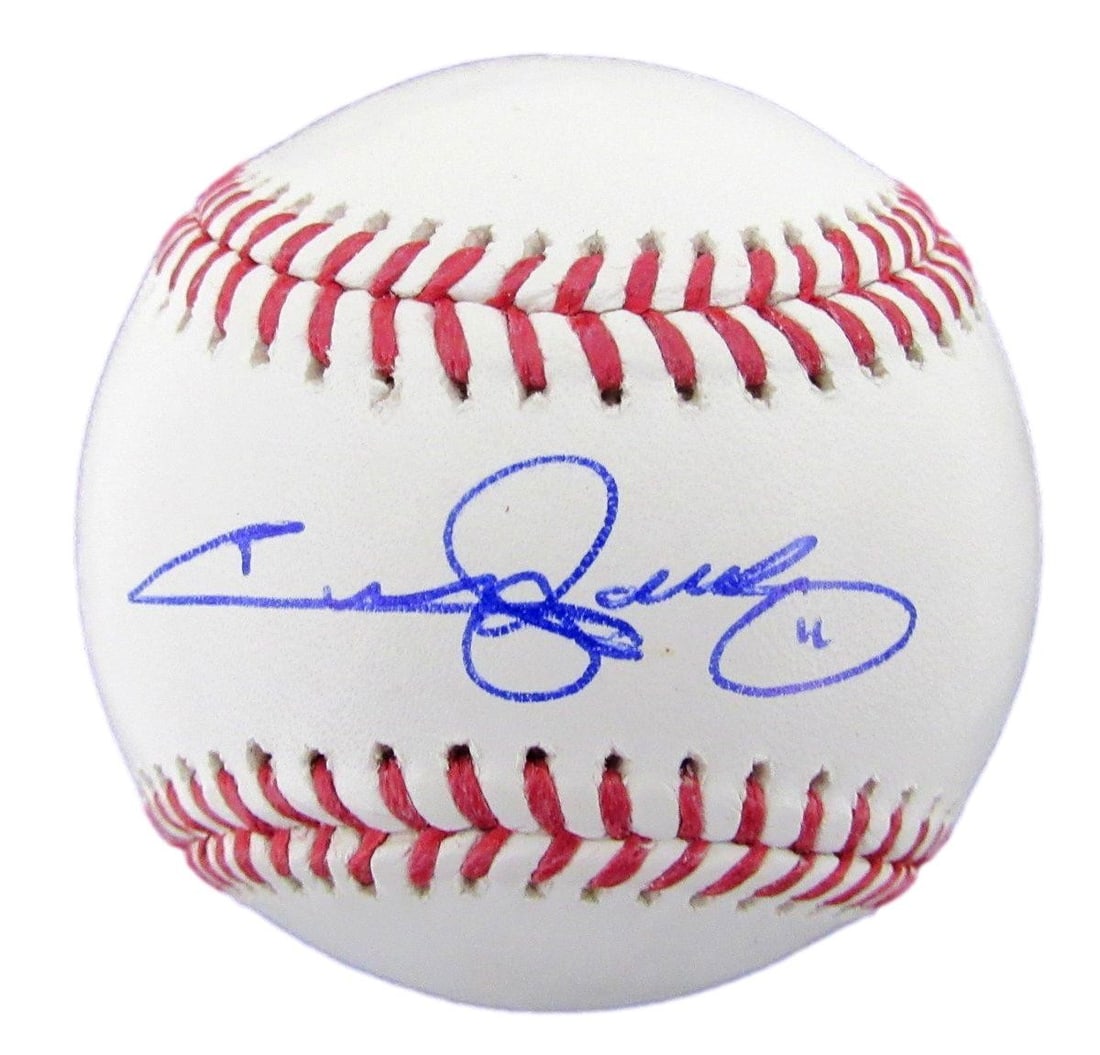 Jimmy Rollins Signed/ Auto OML Baseball Philadelphia Phillies PSA/ DNA 189595 (1 of 3)
