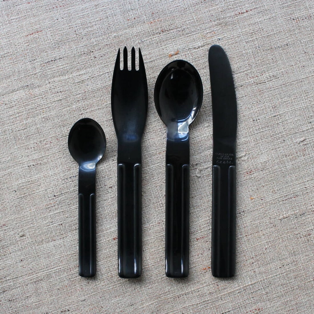 Rare Carl Aubock Culinar Cutlery Set Collini Austria Vintage Bauhaus Postmodern (1 of 8)