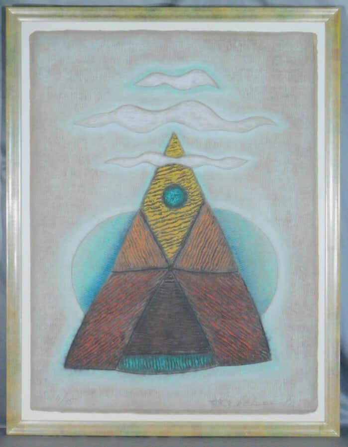 Bik Chuen ED75 Hong Kong Art 1991 Signed Floating (1 of 10)