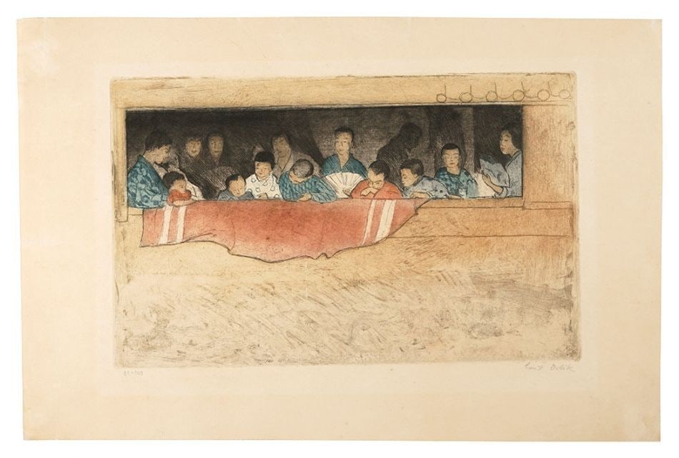 Copper Print Festival Signed Procession Children Japanese Emil Orlik 1902: Copper Print Festival Signed Procession Children Japanese Emil Orlik 1902 Item Specifics: Artist: Emil Orlik Subject: Japanese Children and Festival Material: Copper Print on Paper Style: Japanese Siz