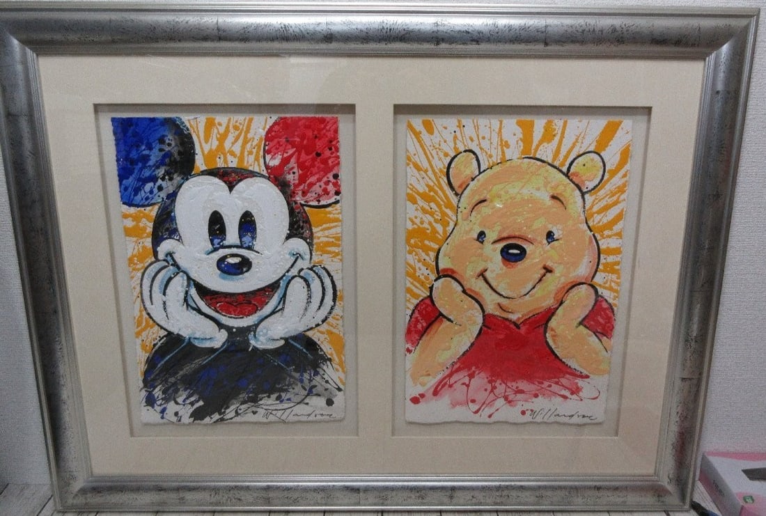 David Willardson Framed Original Disney Painting of One a Kind Mickey Pooh: David Willardson Framed Original Disney Painting of One a Kind Mickey Pooh Item Specifics: Artist: David Willardson Signed By: David Willardson Size: Medium Signed: Yes Material: Paper Framing: Framed