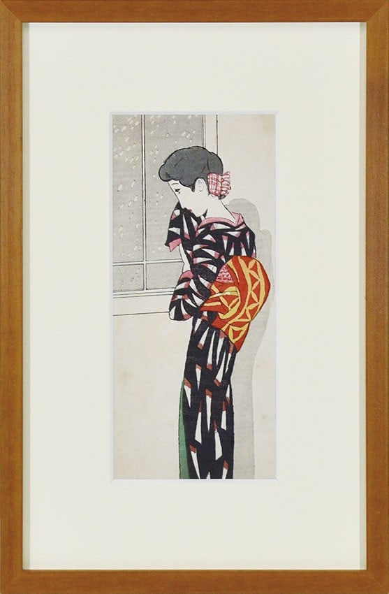 Yumeji Takehisa Woodblock Print 1924 Christian Woman Namban ji Fujin Graph: Yumeji Takehisa Woodblock Print 1924 Christian Woman Namban ji Fujin Graph Item Specifics: Artist: Yumeji Takehisa Subject: Christian Woman at Namban Temple Material: Paper Style: Japanese Product Dis