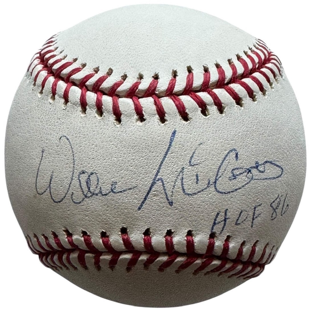 Willie McCovey Autographed Official Major League Baseball (PSA) (1 of 2)
