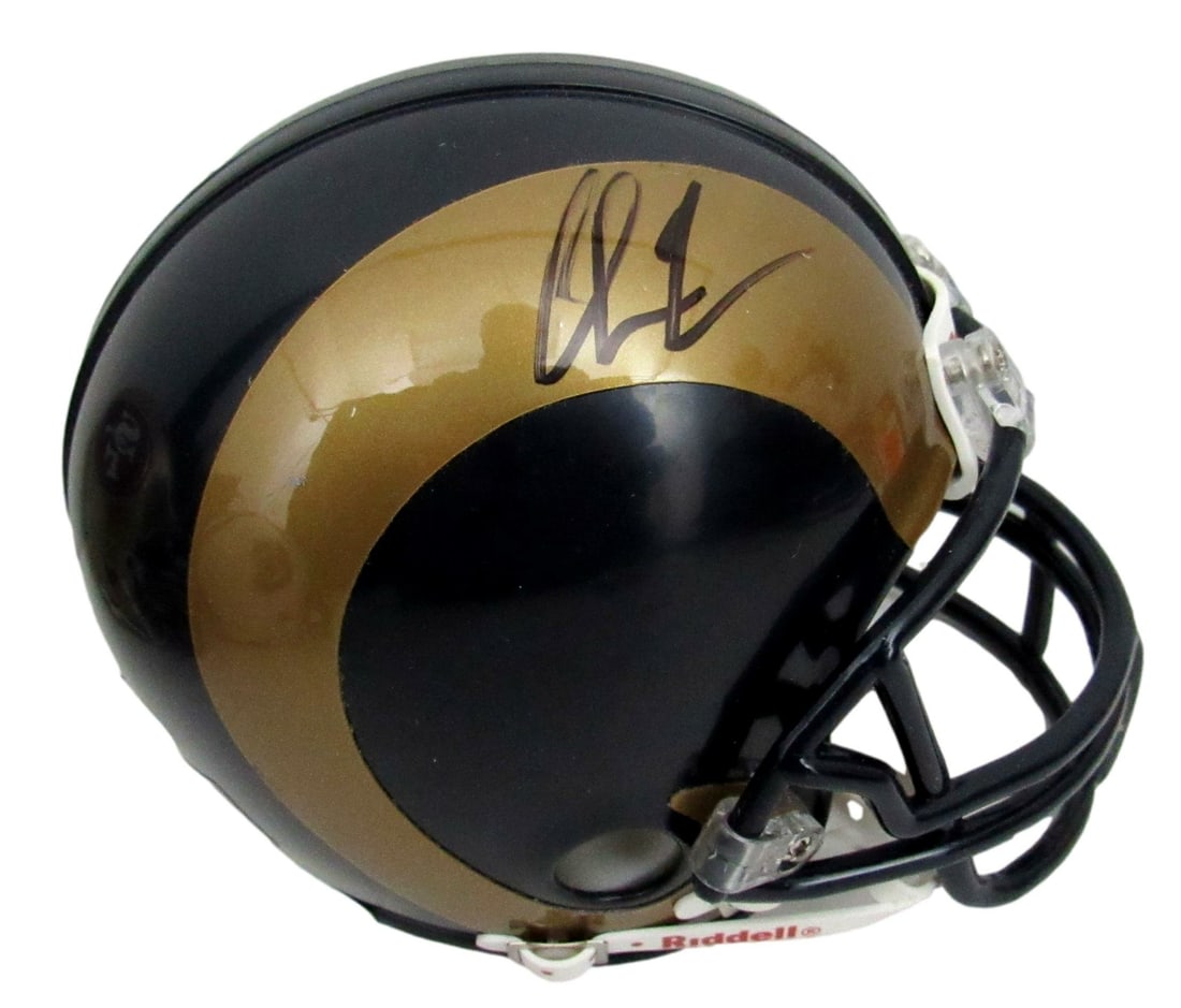 Chris Long Signed/ Autographed Rams Mini Helmet JSA 157514: Chris Long Signed/ Autographed Rams Mini Helmet JSA 157514 Signed by Chris Long, the former St. Louis Rams defensive end, this mini helmet features an official JSA authentication stamp confirming its