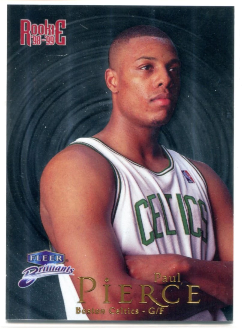 Pierce Paul 1998-99 Fleer Brilliants Card Rookie #110 (1 of 2)