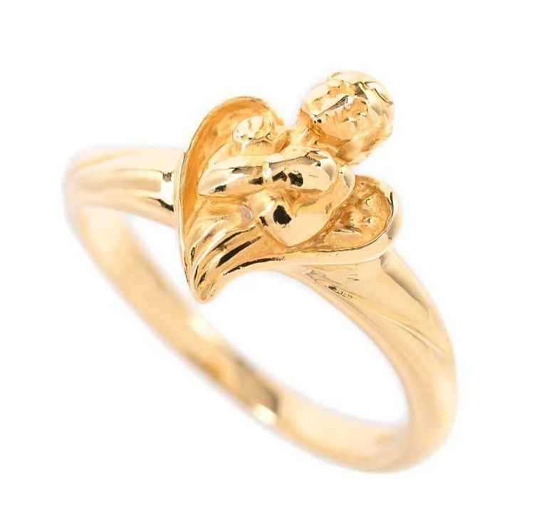Carrera y Carrera Angel Crossed Arms Heart 18k Yellow Gold Band Ring US5 EU49: Carrera y Carrera Angel Crossed Arms Heart 18k Yellow Gold Band Ring US5 EU49 Item Specifics: Shape: Angel Heart Occasion: Anniversary Birthday Christmas Engagement Graduation Mother"s Day