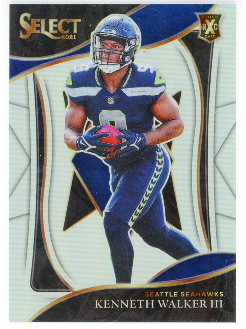 Silver Panini Select Rookie Card 2021 Walker III Prizm #407 (1 of 2)