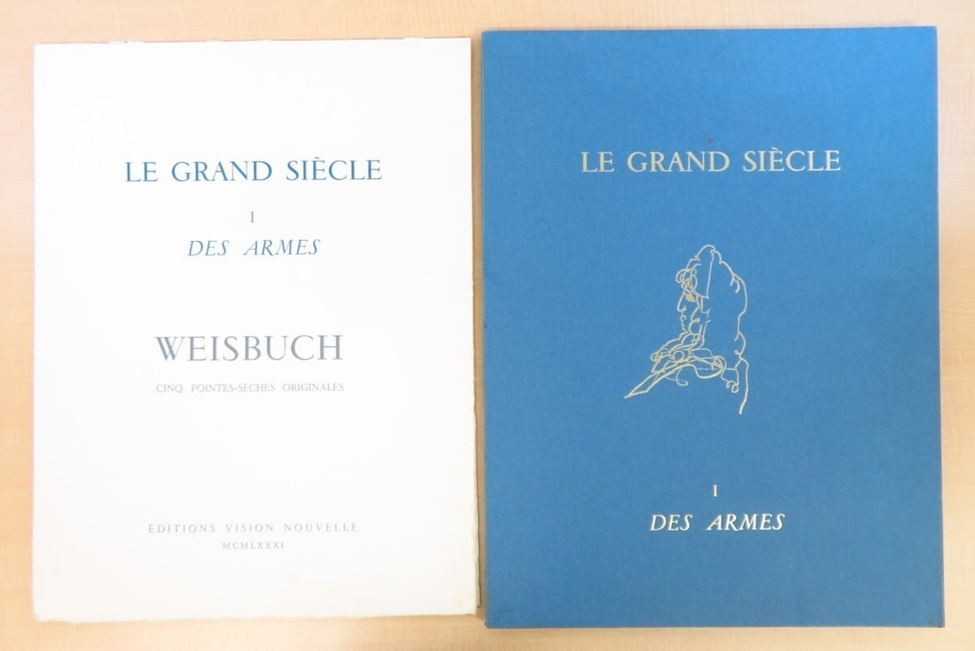 LE GRAND SICLE 1 des armes by Claude Weisbuch 1st 1981 dition Vision Nouvelle (1 of 7)
