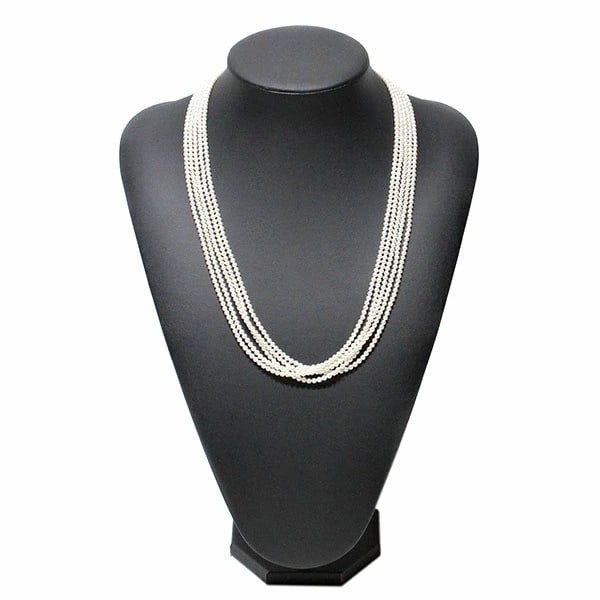 Mikimoto 5 Strand Akoya Pearl 3.5mm 18k Yellow Gold Necklace 24in 61cm with Case: Mikimoto 5 Strand Akoya Pearl 3.5mm 18k Yellow Gold Necklace 24in 61cm with Case Item Specifics: Occasion: Anniversary Birthday Christmas Engagement Graduation Mother"s Day Valentine"s Day Wedding