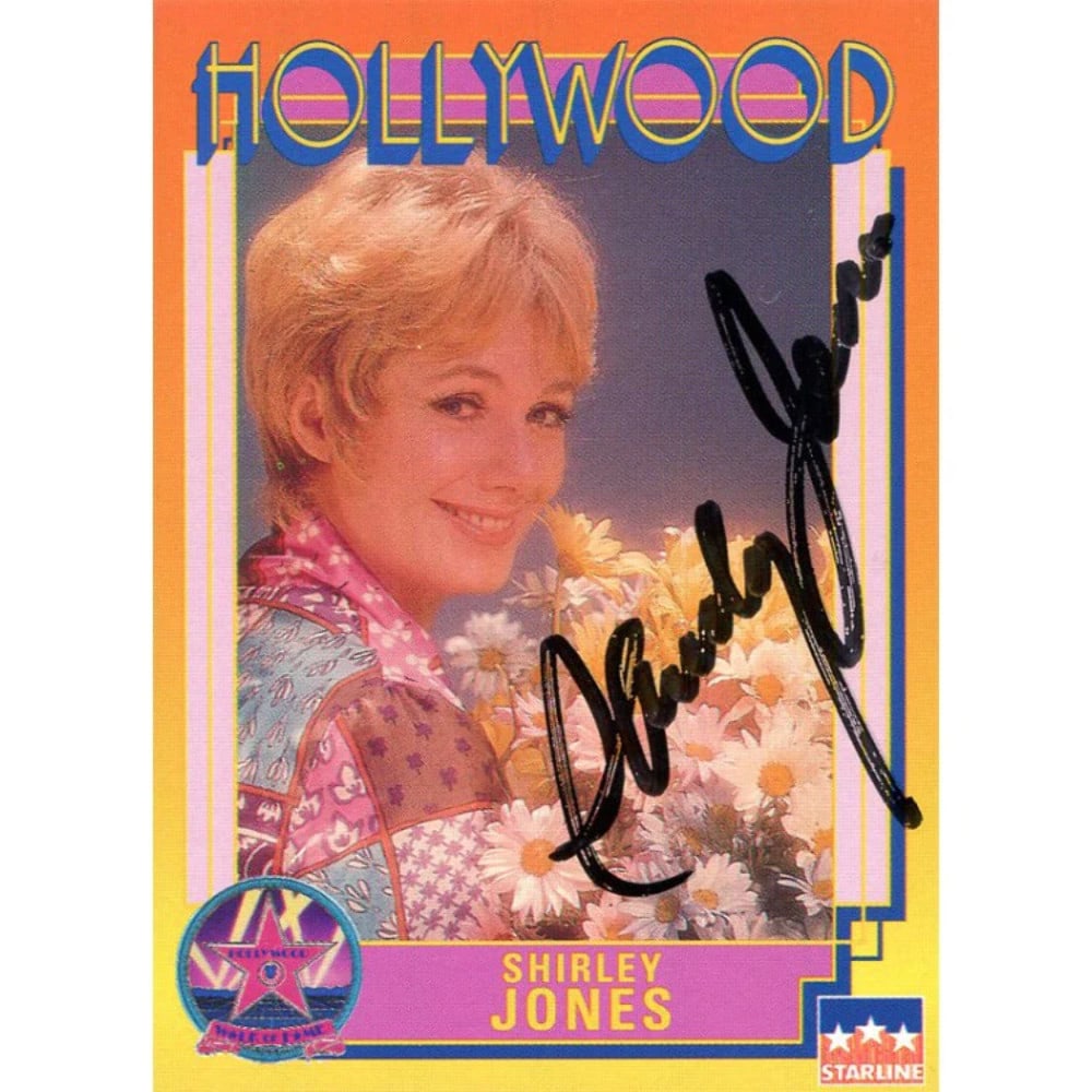 Shirley Jones Autographed Hollywood Card (1 of 1)