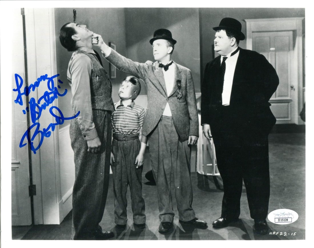 Tommy "Butch" Bond Autographed 8x10 Photo (JSA) (1 of 2)
