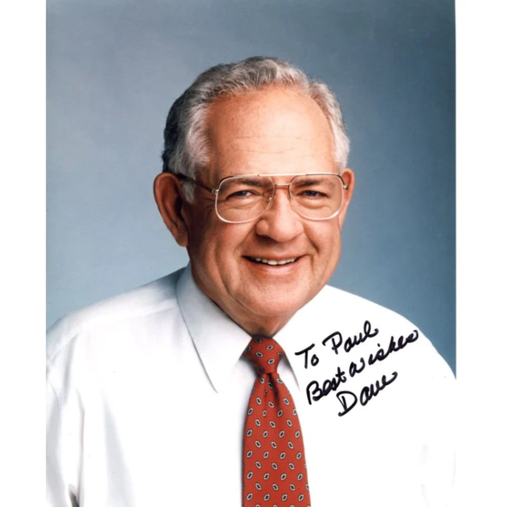 Dave Thomas Autographed 8x10 Photo (1 of 1)
