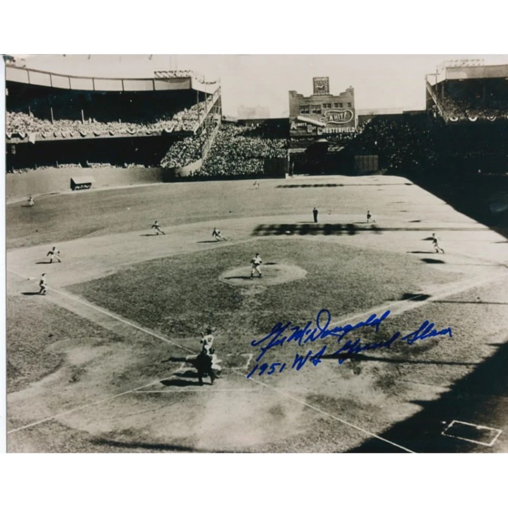 Gil McDougald Autographed 8x10 Photo (1 of 2)