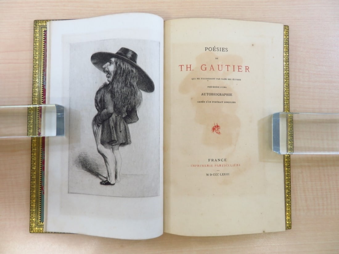 Poesies de Th. Gautier by Thophile Gautier - First Edition - 1873 - Limited 150 (1 of 9)