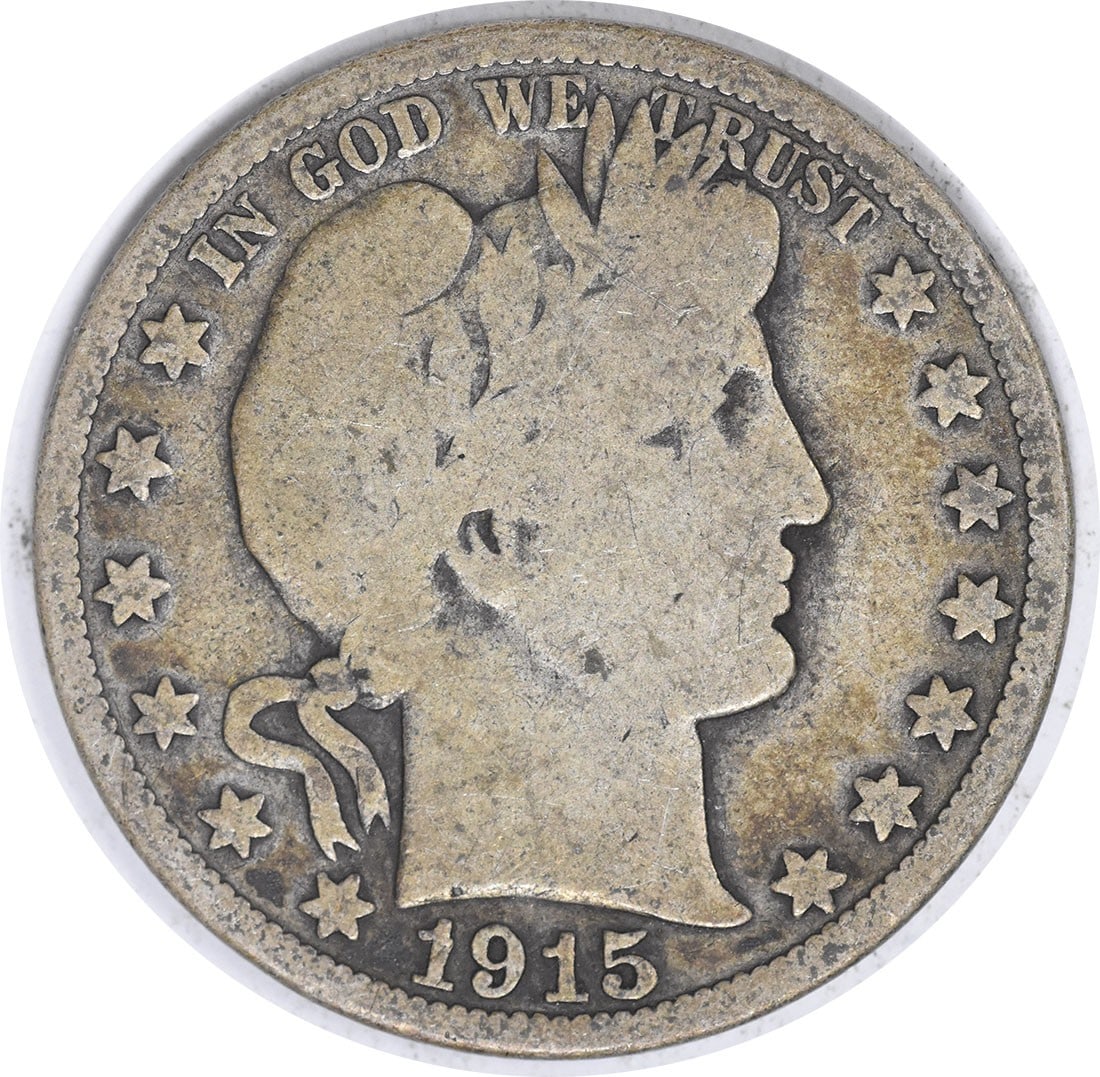 1915 Barber Silver Half Dollar G Uncertified (1 of 2)