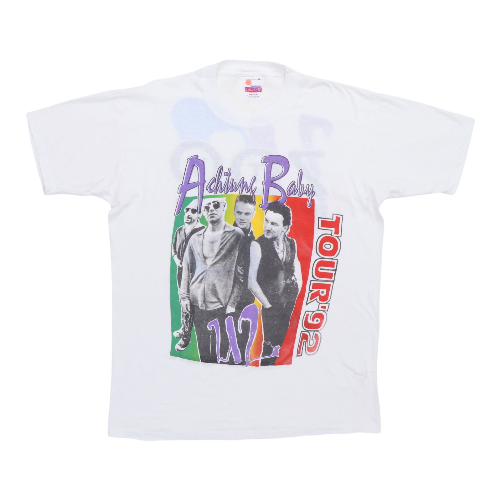 Baby Achtung U2 1992 Shirt Tour Tv Zoo (1 of 9)
