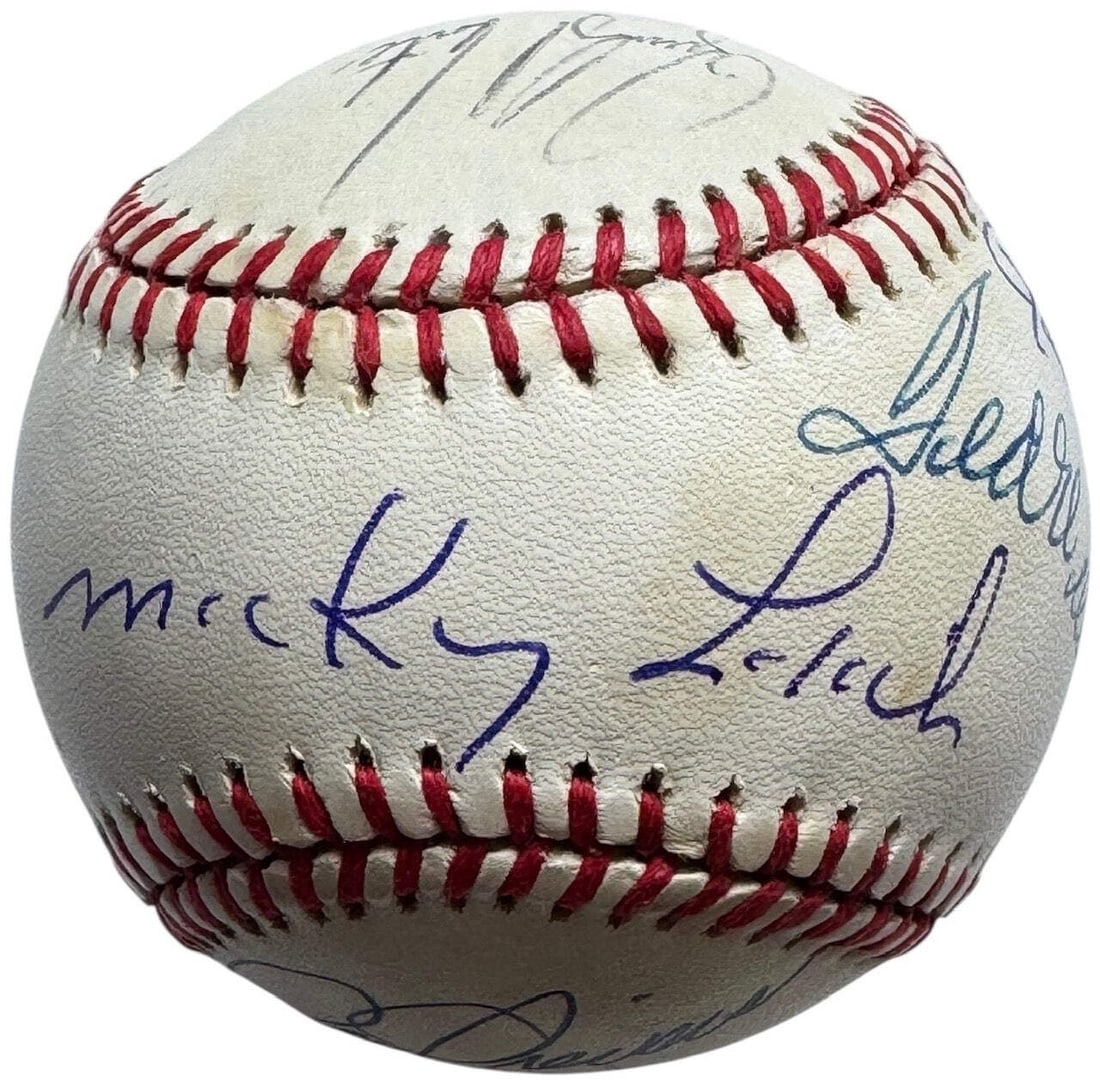 American League Official Autographed Baseball Stars & HOF's (1 of 6)
