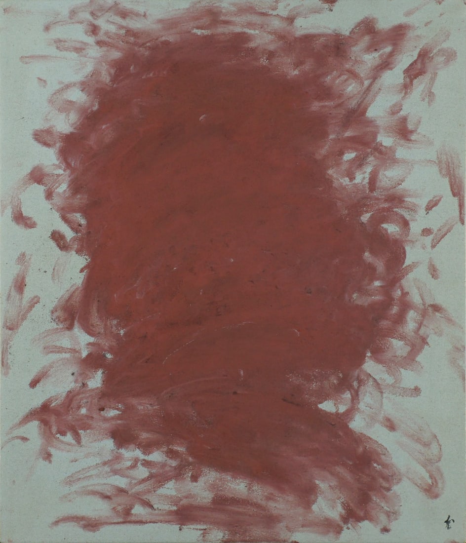 Katsuro Yoshida 1995 Oil Painting Soku Hi Signed Mono ha Abstract Art: Katsuro Yoshida 1995 Oil Painting Soku Hi Signed Mono ha Abstract Art Item Specifics: Artist: Katsuro Yoshida Subject: Abstract / Mono-ha Material: Oil on Canvas Style: Japanese Size: 53 x 45.5 cm Yea