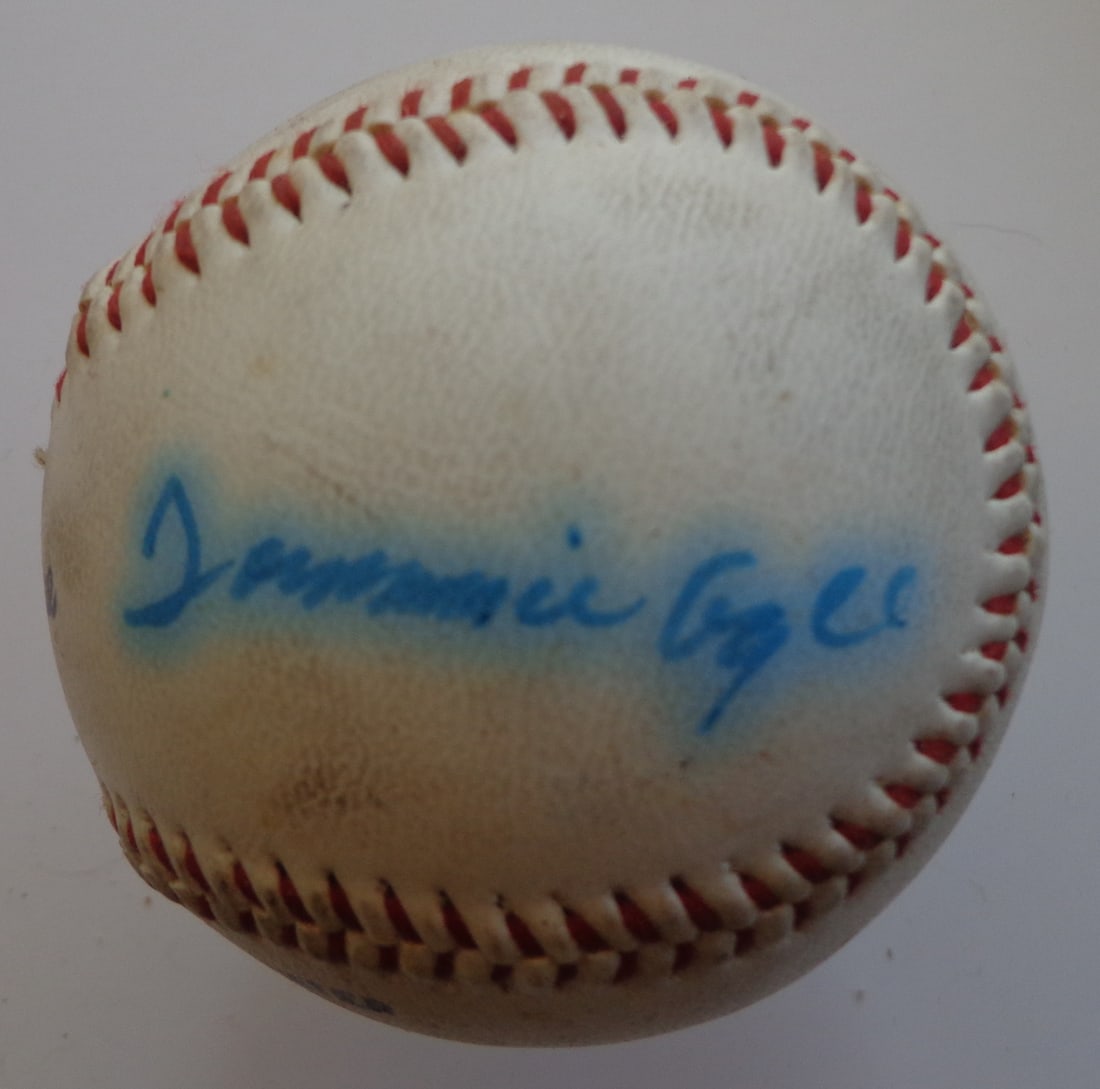 Tommie Agee Autographed Official New York Mets Baseball JSA 191798 (1 of 3)