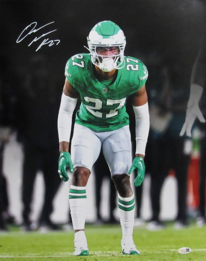 Quinyon Mitchell Signed/ Autographed 16x20 Photo Philadelphia Eagles JSA 204018: Quinyon Mitchell Signed/ Autographed 16x20 Photo Philadelphia Eagles JSA 204018 Item Specifics: Autograph Authentication: James Spence Authentication (JSA) Original/Reprint: Original Player: Quinyon