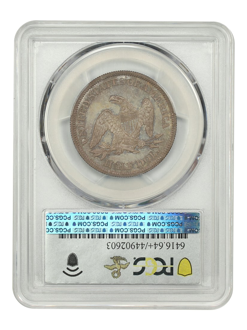 PCGS CAC 1862 50c - 2