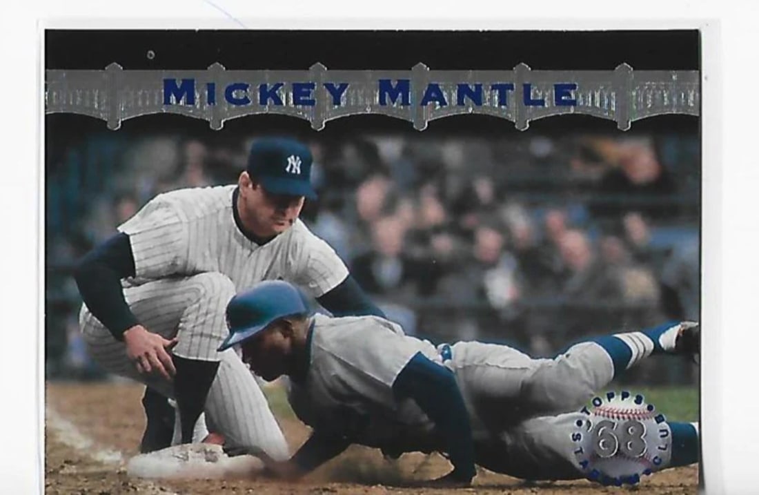 Mickey Mantle Stadium Club Topps #MM17 Card (1 of 1)