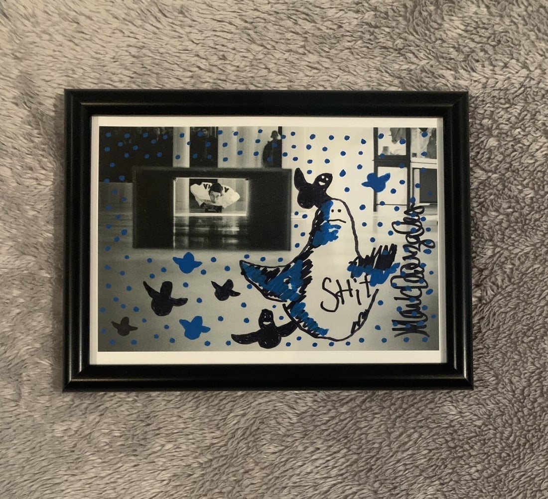 Mark Gonzales Original Art Photograph Rare Hand Drawn Artwork Collectible Piece (1 of 1)