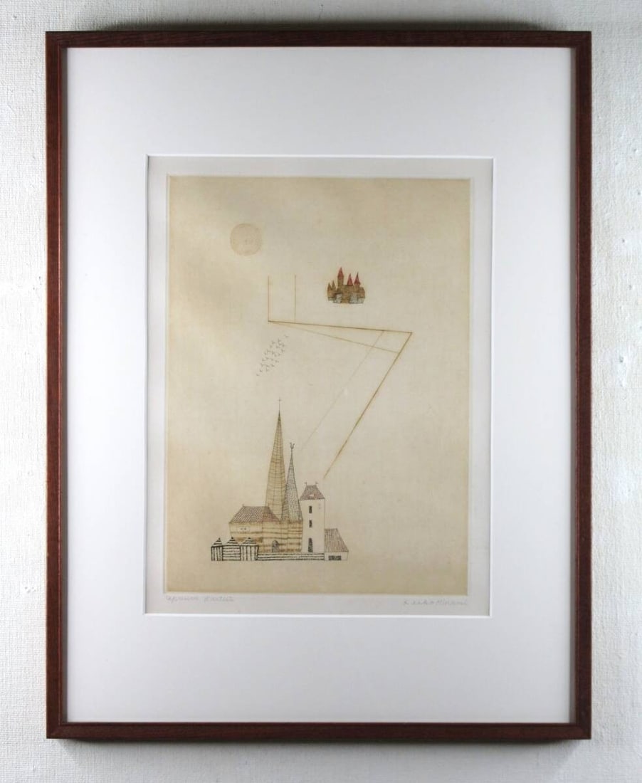 Keiko Minami Two Towns Etching 1961 Signed ED50 EA Japanese authentic Art: Keiko Minami Two Towns Etching 1961 Signed ED50 EA Japanese authentic Art Item Specifics: Unit Of Sale: Single Piece Artist: Keiko Minami Signed: Yes Size: Medium Period: Contemporary (1970 - 2020) Ma