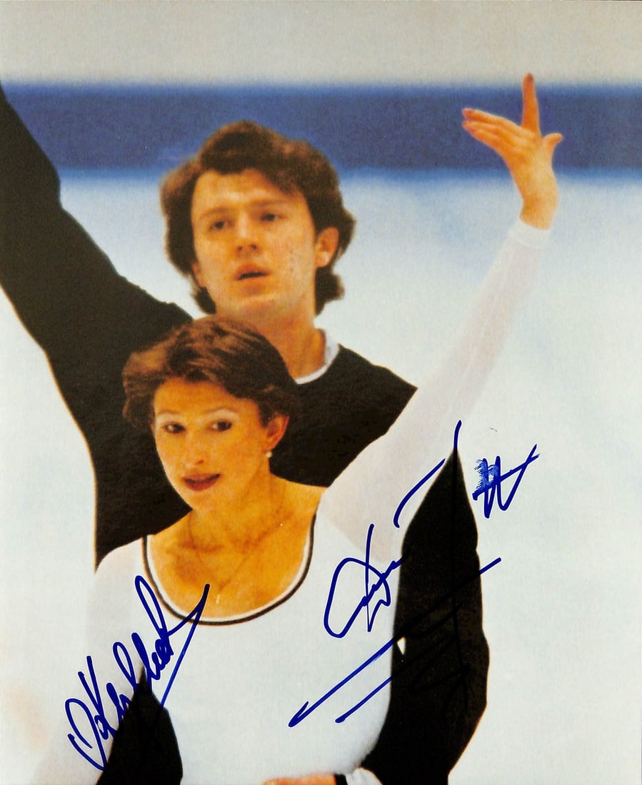 Kazakova Dmitriev Olympic Gold Medalists Signed Photo 8x10 1998: Kazakova Dmitriev Olympic Gold Medalists Signed Photo 8x10 1998 Item Specifics: Product: Photo Olympic Sport: Olympics Original/Reprint: Original Autograph Authentication: Seller Product Disclaimer: N