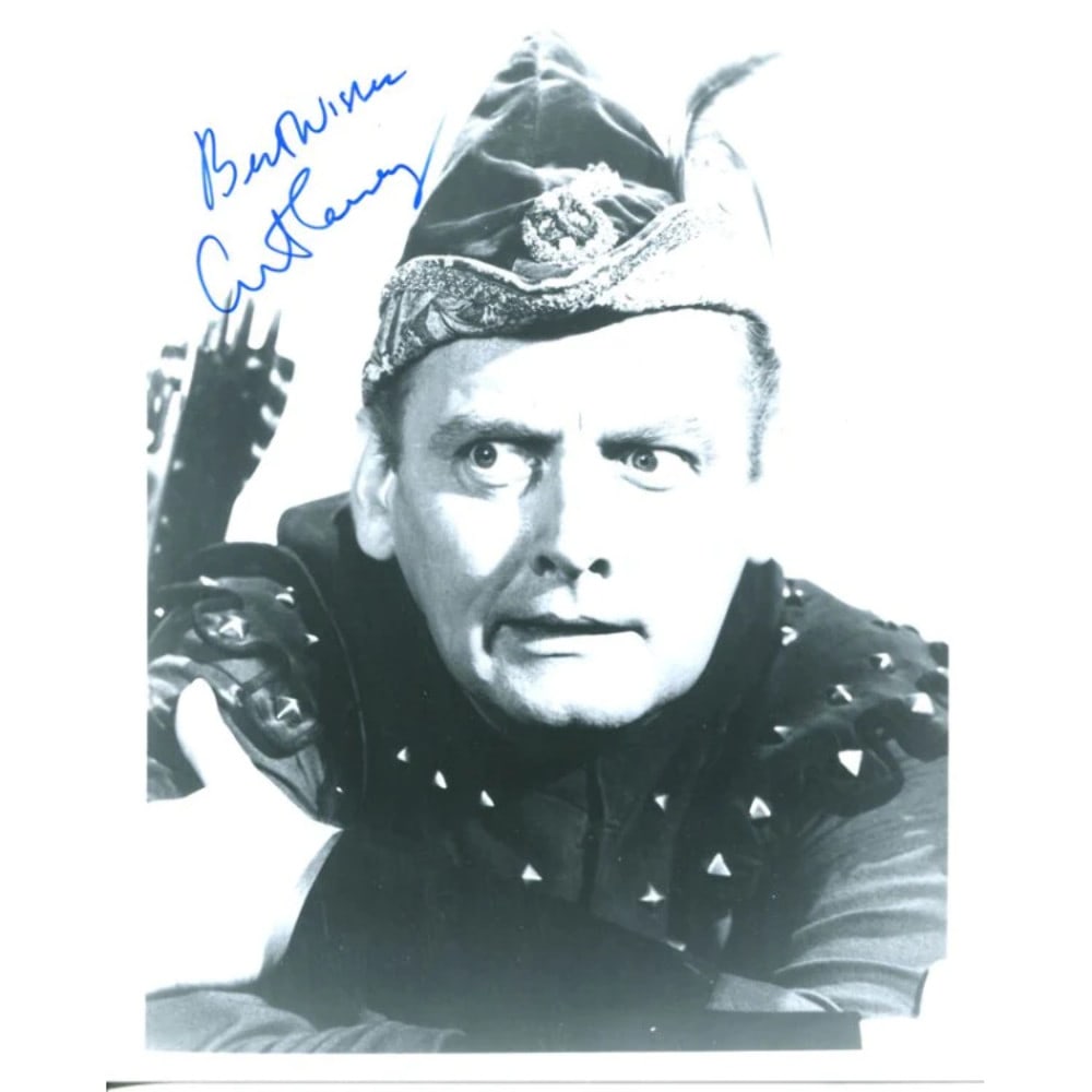 Autographed 8x10 photo by Art Carney: Autographed 8x10 photo by Art Carney Art Carney signed 8x10 photo in blue sharpie. This unique piece features the iconic actor's signature, captured on high-quality paper. A rare opportunity to own a